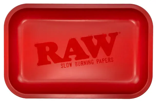 RAW Murder’d Rolling Tray Red Matte - Δίσκος Small (17x27cm)
