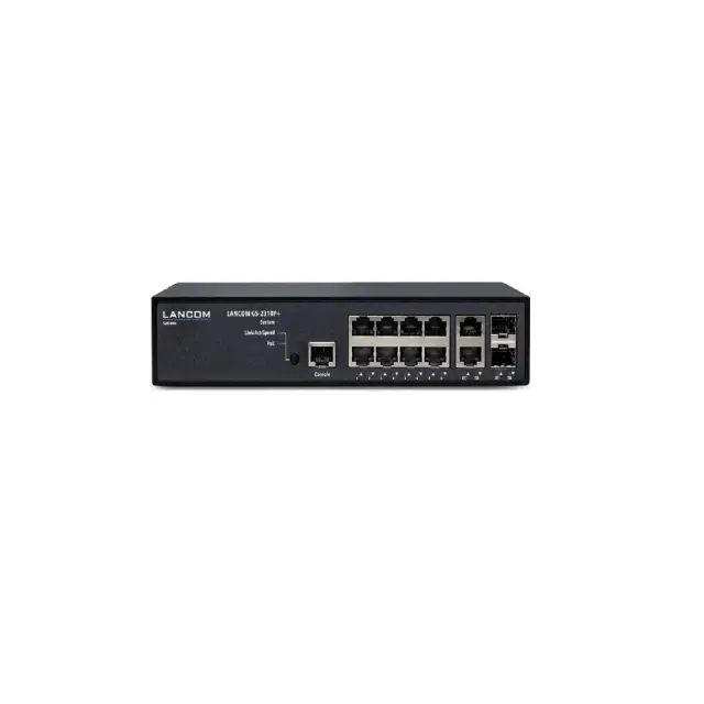 LANCOM GS-2310P+ Managed L2 Gigabit Ethernet Switch (8 Θύρες PoE+, 2 Θύρες SFP Combo, 1U) 2