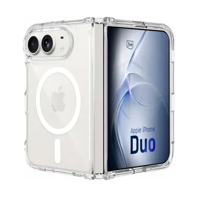 3mk Θήκη Κινητού Apple iPhone Duo Hardy LiqForce MagCase Clear
