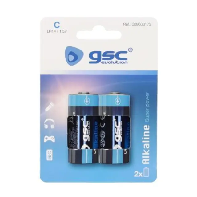 Μπαταρία GSC Alkaline Super Power C LR14 (2 τεμ.) N68205