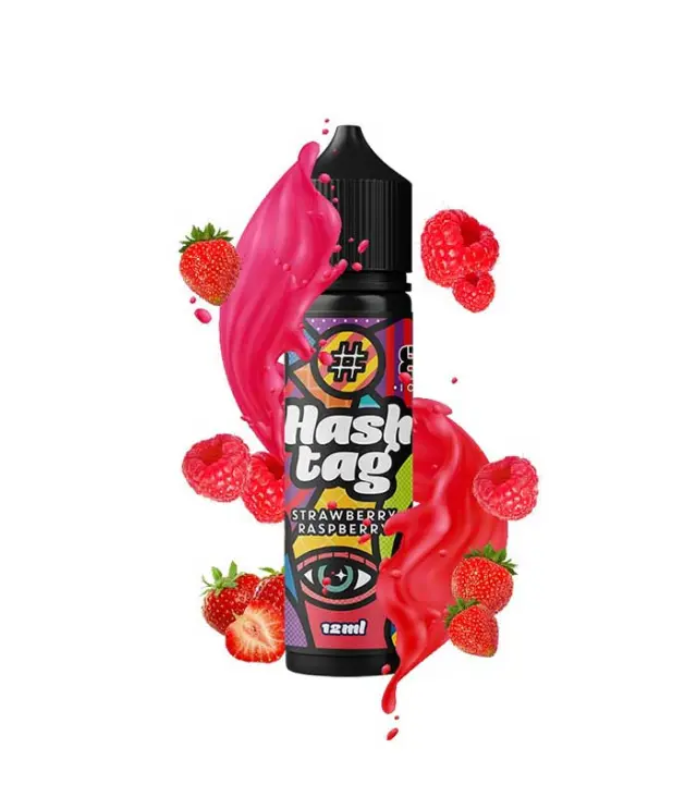 Strawberry Raspberry Ice 12ml(60ml) - Hashtag Flavorshots