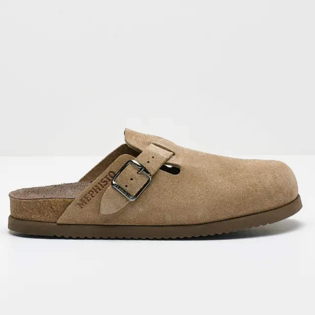 Mephisto Σαμπώ Unisex δέρμα suede Μπεζ MEP/NATHAN WARM GREY