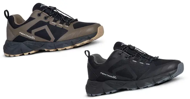 Pentagon KION WP Trekking Shoes-Αδιάβροχα Aθλητικά Παπούτσια - 31-Stealth Black-Μαύρο 2