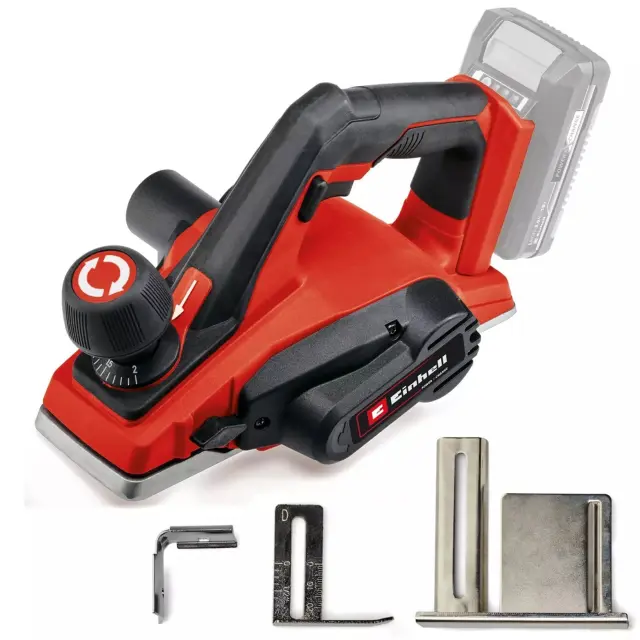 Einhell 4345400 - Πλάνη Μπαταρίας με Πλάτος Πλάνης 82mm και Σύστημα Αναρρόφησης 18V, TE-PL 18/82 Li (Χωρίς Μπαταρία + Φορτιστή)