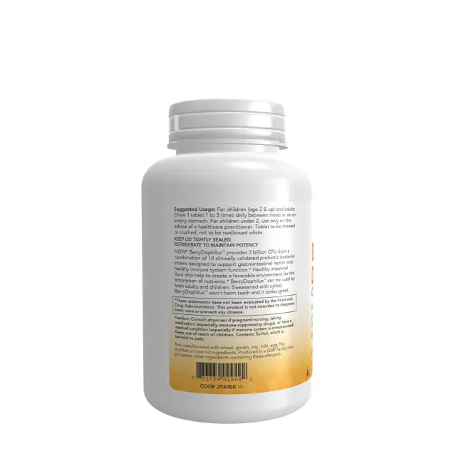 Now Foods BerryDophilus™ 120 Chewables 3