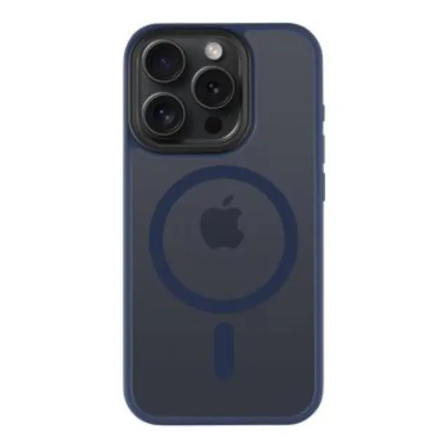 Tactical MagForce Hyperstealth Cover for Apple iPhone 15 Pro Deep Blue