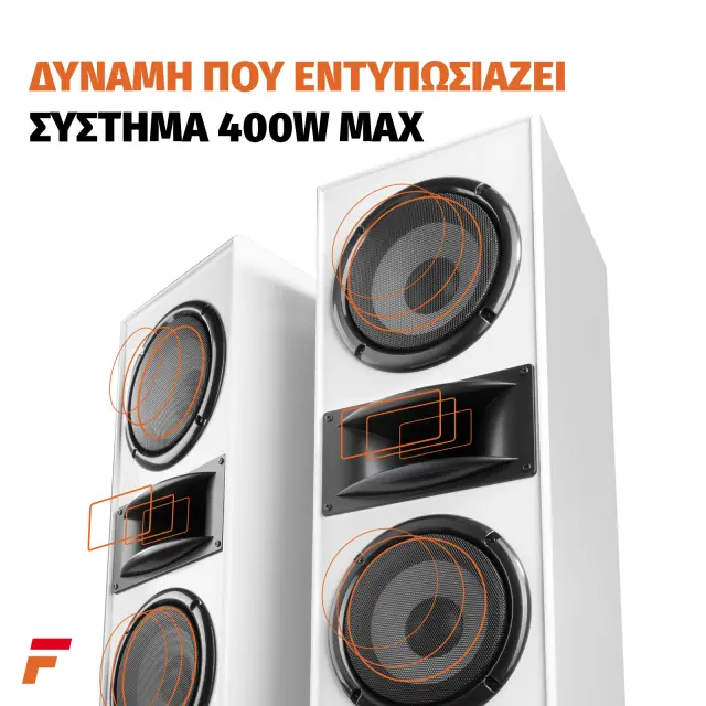 FENTON SHF700W ΣΕΤ ΗΧΕΙΩΝ HIFI 2X 6.5" ΛΕΥΚΟ 3