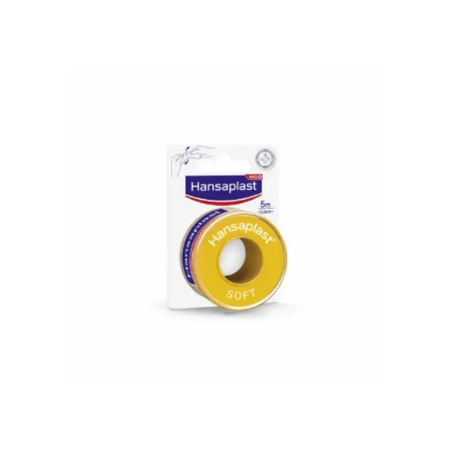 Hansaplast Soft Επιδεσμική Ταινία 2.5cm x 5m