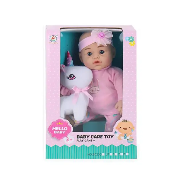 Luna Κούκλα με Ζωάκι 30cm (000622065) 2