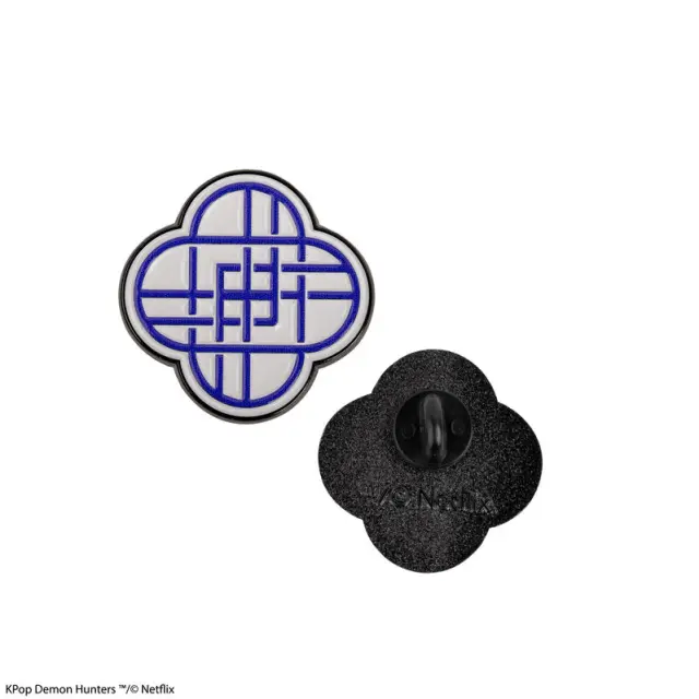 Cinereplicas - KPop Demon Hunters - Huntr/x Logo Pin Badge - Fan Shop and Merchandise 2