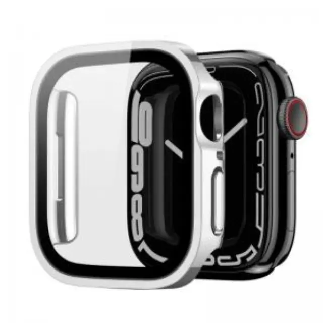 Θήκη PC Dux Ducis Apple Watch 10/ 11 42mm Hamo Metallic Ασημί N66659 2