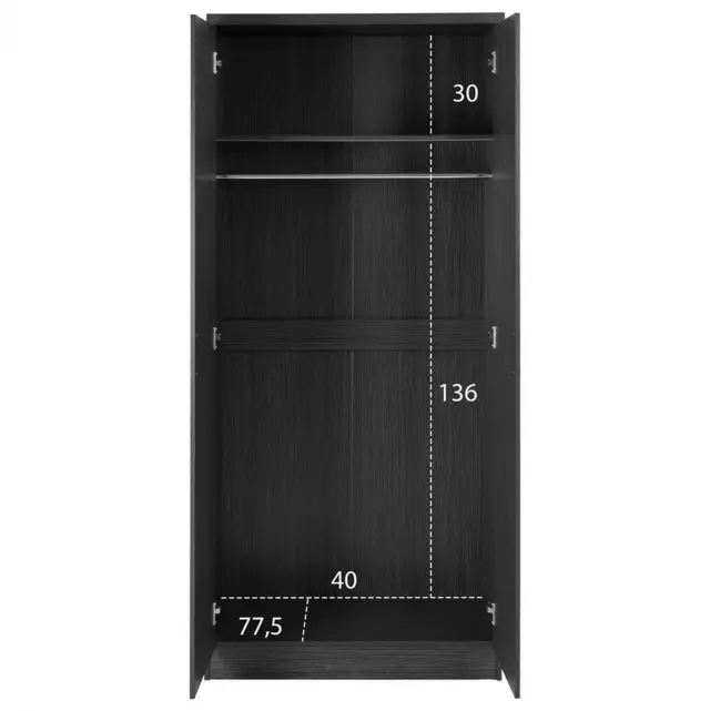 ΝΤΟΥΛΑΠΑ 2ΦΥΛΛΗ FB9368.01 80x43x181 3