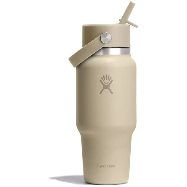 Hydro Flask Straw Travel Bottle Oat 0.7L WT24CFS114 - One Size