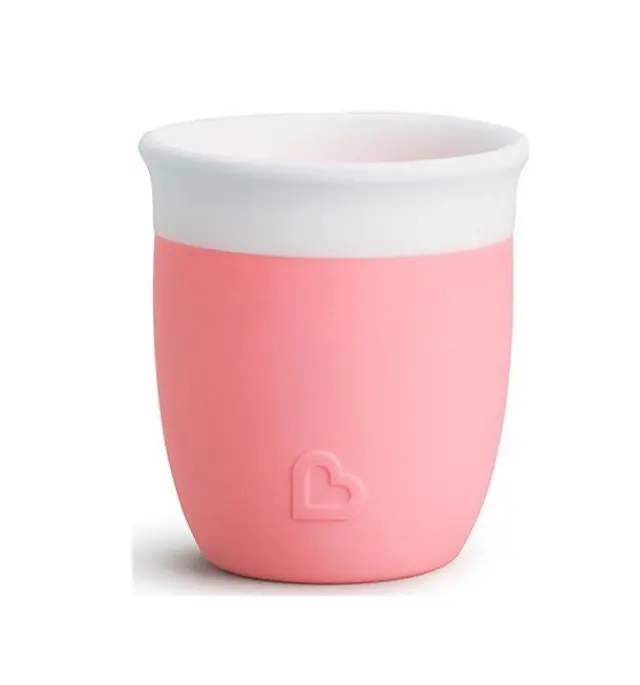 Munchkin Παιδικό Ποτηράκι από Σιλικόνη Ροζ 59ml για 4m+ 90057