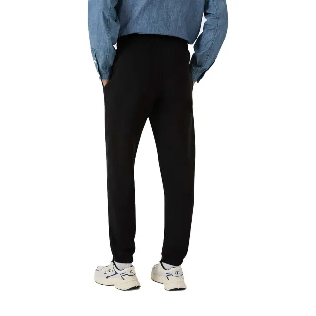 Champion Men's Elastic Cuff Fleece Sweatpants Μαύρο 221239-KK001 (Champion) 2