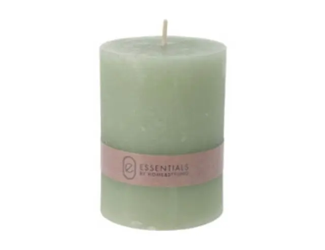 Κερί Kορμός Essentials by Home and Styling 420007410 Semi Transparant 6 x 8cm 420007410 2