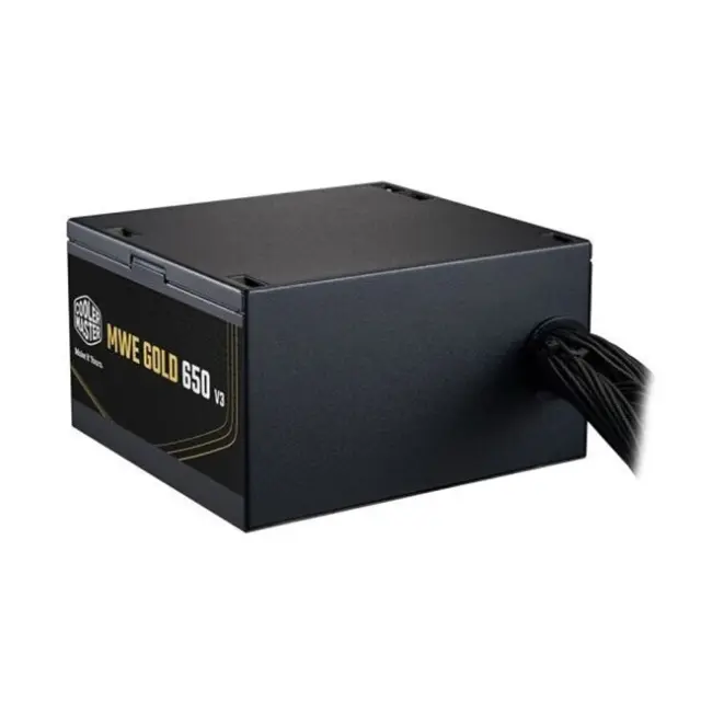 CoolerMaster MWE Gold rev. 3.0 650W Μαύρο Τροφοδοτικό Υπολογιστή Full Modular