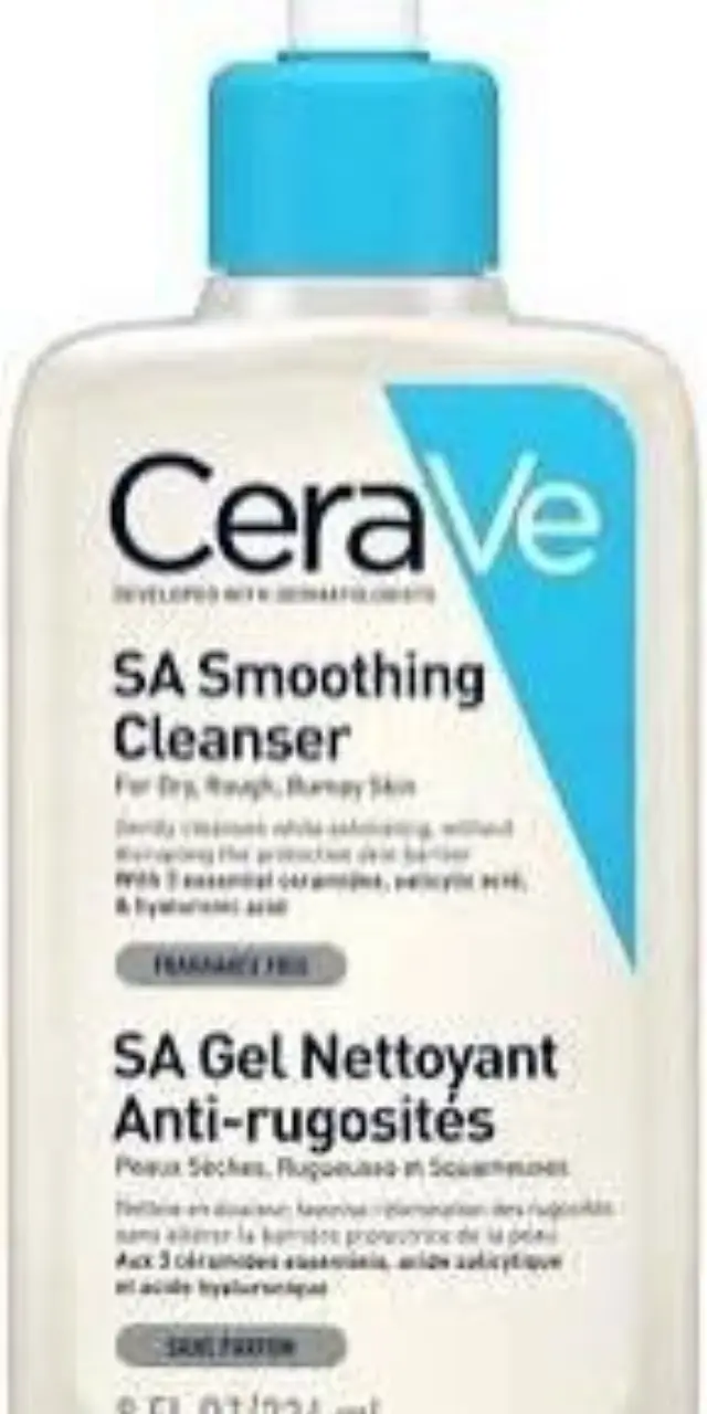 Cerave | SA Smoothing Cleanser Τζελ Καθαρισμού & Απολέπισης της Ξηρής Επιδερμίδας | 473ml