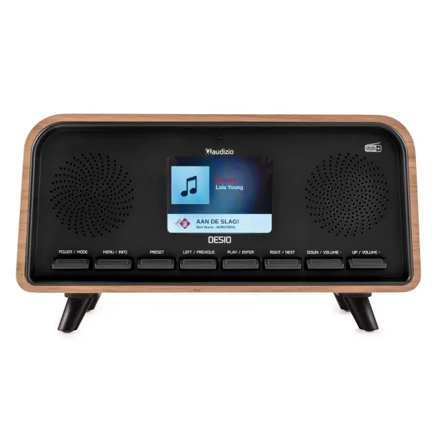 AUDIZIO DESIO ΡΑΔΙΟΦΩΝΟ DAB+ BT FM LIGHT WOOD 2