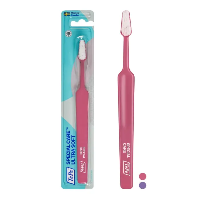 TePe Special Care Ultra Soft Εξαιρετικά Μαλακή Οδοντόβουρτσα Ενηλίκων Φούξια, 1τμχ