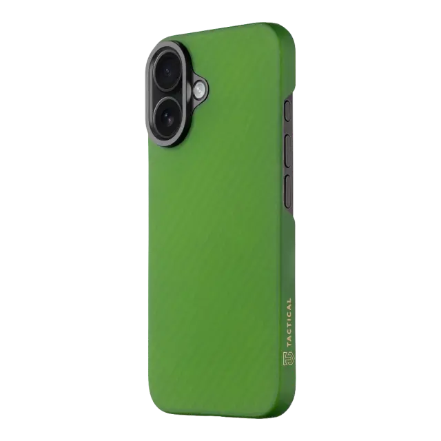 Tactical MagForce Aramid Cover for Apple iPhone 16 Green Toad 3