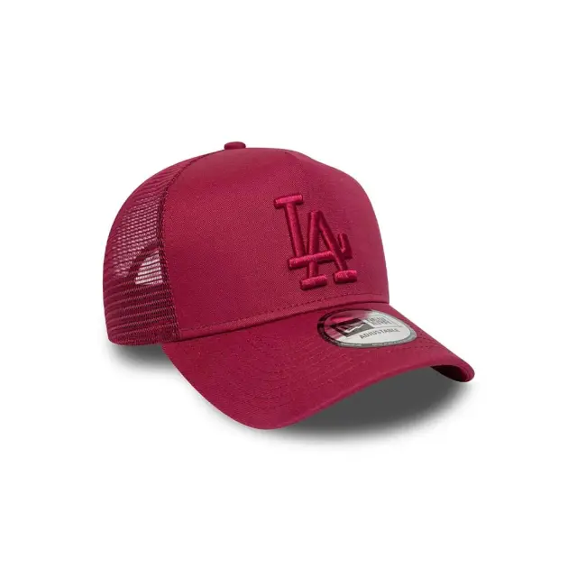 New Era Adult League Essential MLB Los Angeles Dodgers Trucker Cap Μπορντό 60667393 (New Era) - One Size 3