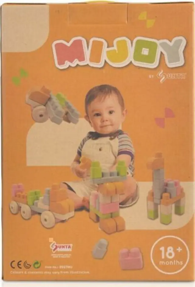 Εκπαιδευτικά Τουβλάκια 63τμχ Sunta Mijoy 9927MJ 3800146221850 2