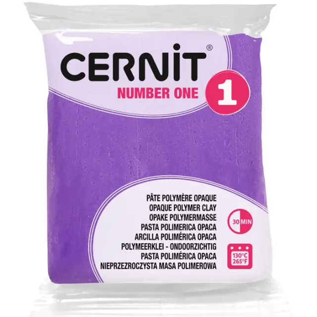 Πολυμερικός Πηλός Cernit Number One No900 - Violet - 56gr