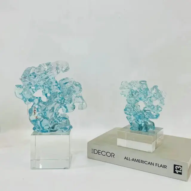 Γυάλινο Διακοσμητικό Γλυπτό - Glass Sculpture Decor 0107002