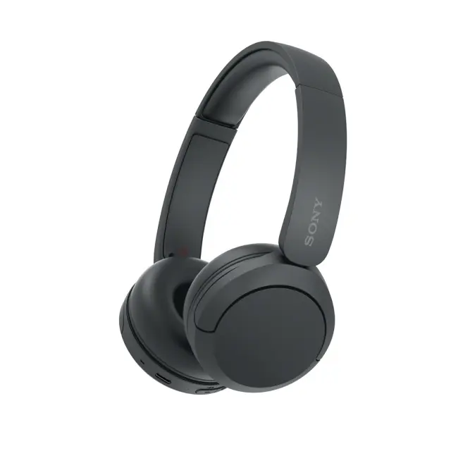 Sony WH-CH520 Ασύρματα / Ενσύρματα On Ear Ακουστικά με 50 ώρες Λειτουργίας και Quick Charge Black