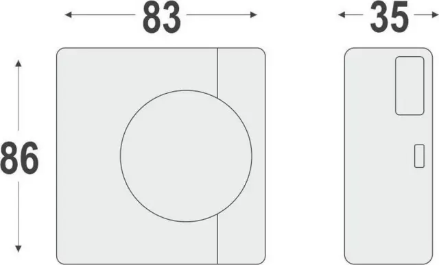 Olympia Electronics BS-900 Αναλογικός Θερμοστάτης 980190000 2