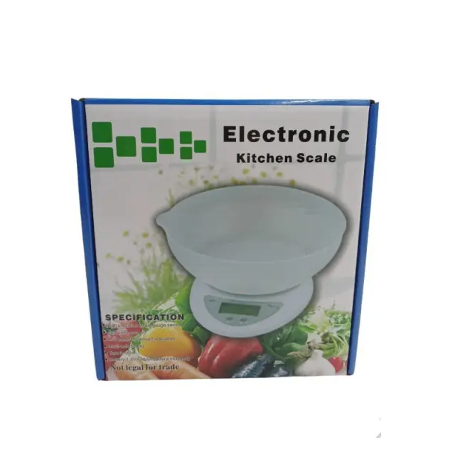 Ηλεκτρονική Ζυγαριά Κουζίνας με Οθόνη LED 7Kg OEM B05 2