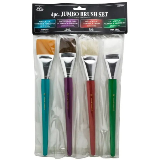 Πινέλα Jumbo Royal Brush RSET-9201 σετ 4 τεμ.