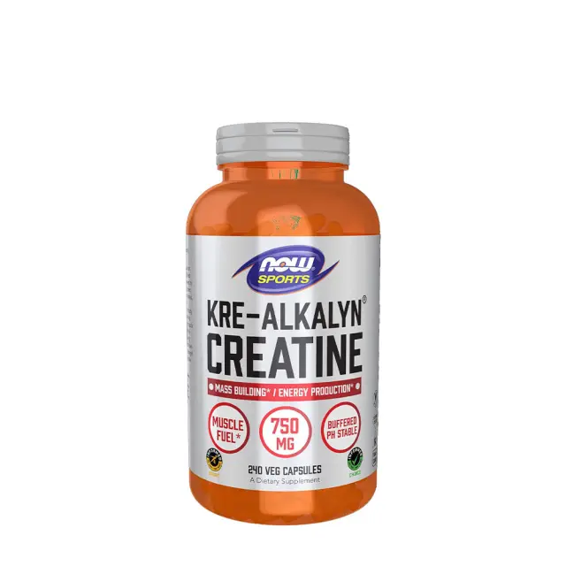 Now Foods Kre-Alkalyn® Creatine 240 Capsules