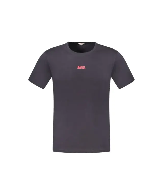 Rifle- Ανδρικό T-shirt RFT002-BLU Μπλε Σκούρο 3