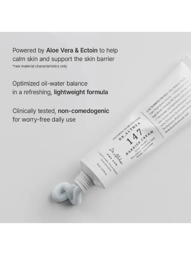 Dr.Althea 147 Barrier Cream 50ml -Εντατική Κρέμα Ενυδάτωσης & Αποκατάστασης Δερματικού Φραγμού 3