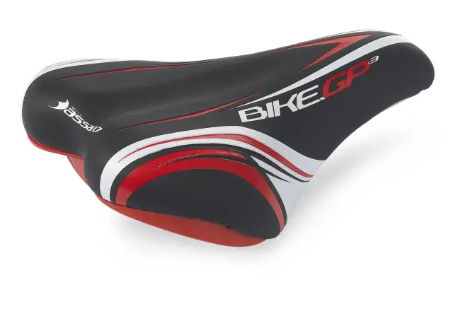 ΣΕΛΛΑ SELLE BASSANO BIKE GP3 - ΜΑΥΡΟ-ΚΟΚΚΙΝΟ