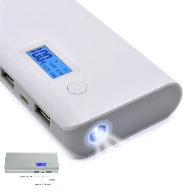 Powerbank με φακό LED - 10.000mah - 968 - 079812 2