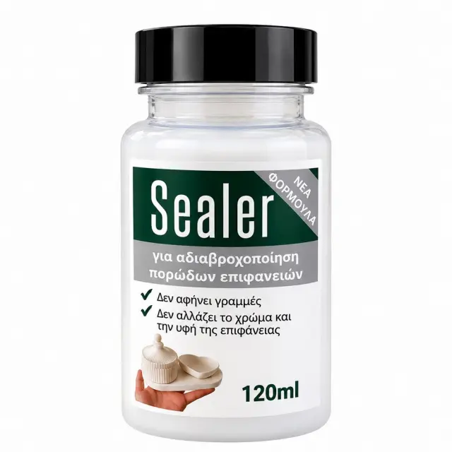 Αδιαβροχοποιητής γύψου-πορσελάνης Sealer, 120ml