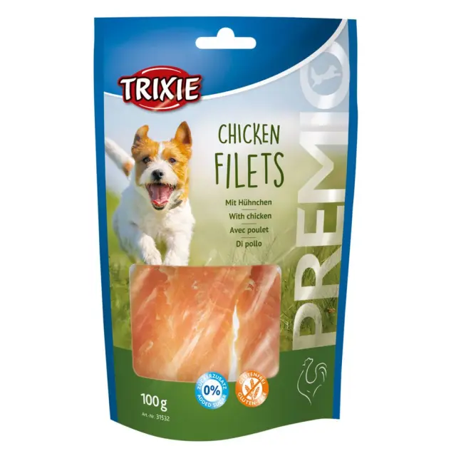 Trixie Fillets Λιχουδιά Σκύλου Φιλέτα Με Στήθος Κοτόπουλου 100gr