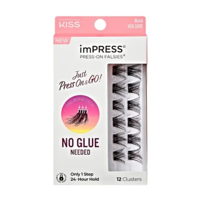 KISS Impress Press-On False Eyelashes | Απόχρωση 05