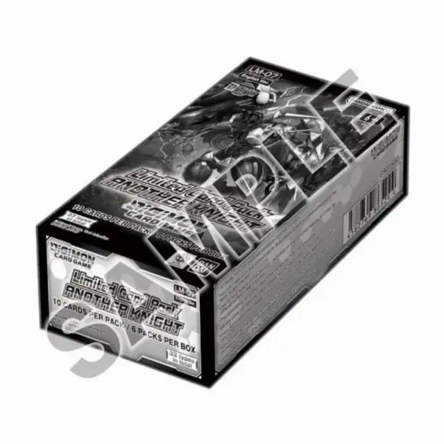 Digimon Card Game Limited Card Pack Another Knight LM-07 Display (6 Boosters) - EN