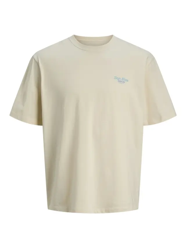 JORCONTE TEE SS CREW NECK STYD buttercream - XL