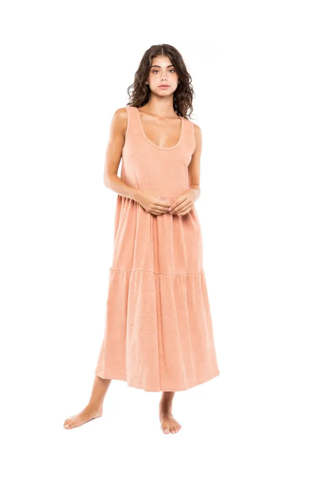 B363 - Apricot - BEACHWEAR TERRY