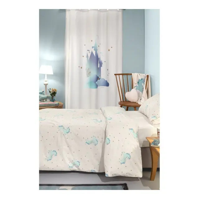 Παιδική Κουρτίνα Saint Clair Soft-Touch Pinto Aqua 160x240 2