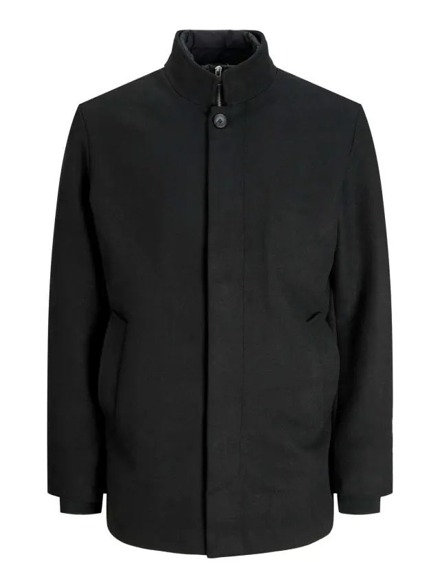 JJEHARRISON WOOL JACKET SN Black