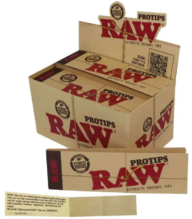 RAW Pro Tips Τζιβάνα Μακριά 12cm - Aκατέργαστη 24τεμ.