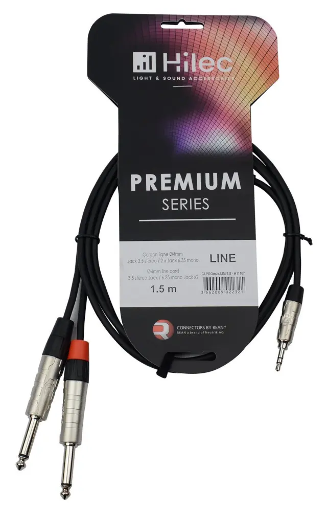 HILEC CLPROmJs2JM/1.5 ΚΑΛΩΔΙΟ ΗΧΟΥ ΜΗΚΟΥΣ 1.5m