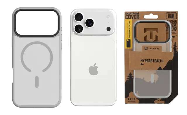Tactical MagForce Hyperstealth Cover for Apple iPhone 18 Pro Max/17 Pro Max Light Grey 3