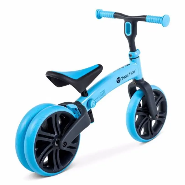 Y Velo Junior New Blue - Γαλάζιο ποδήλατο ισορροπίας 2